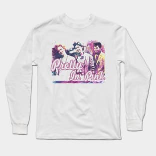 Pretty In Pink The Timeless Memories Retro Style Long Sleeve T-Shirt